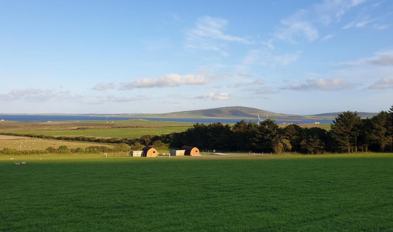 Lilly'S Lodges Orkney Hedgehog Lodge Finstown Ngoại thất bức ảnh